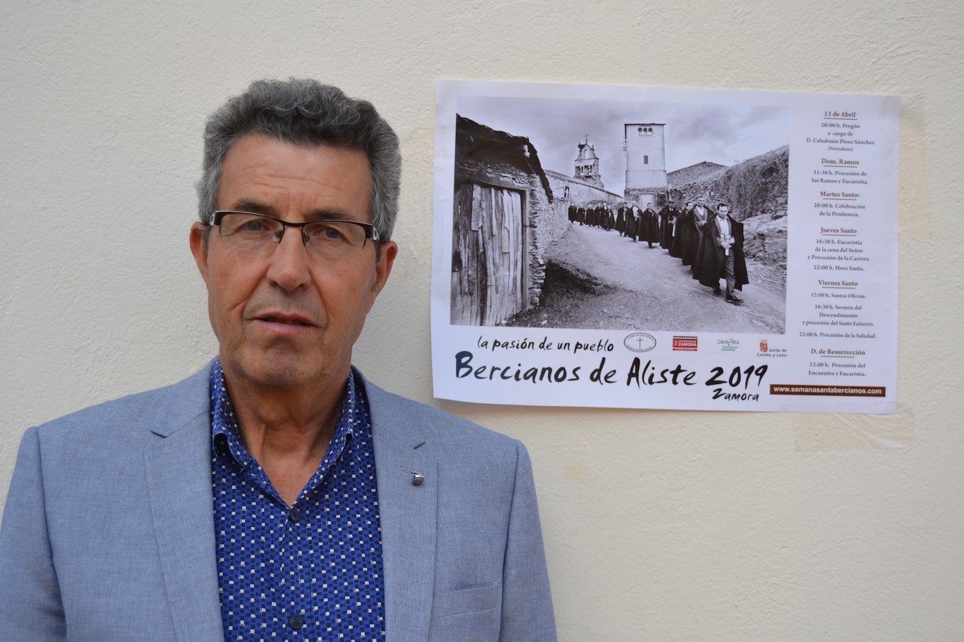 Celedonio Pérez Sánchez, pregonero Semana Santa 2019